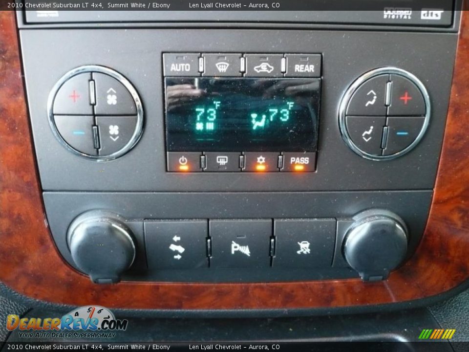 2010 Chevrolet Suburban LT 4x4 Summit White / Ebony Photo #36