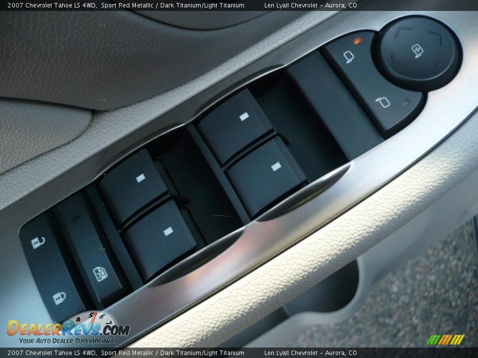 2007 Chevrolet Tahoe LS 4WD Sport Red Metallic / Dark Titanium/Light Titanium Photo #8