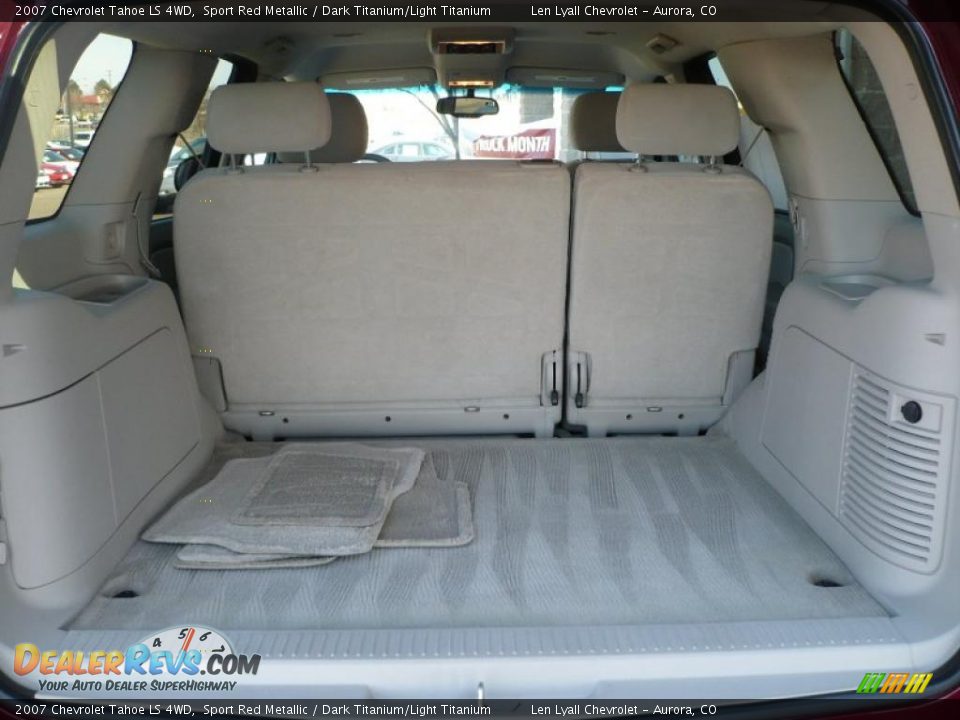 2007 Chevrolet Tahoe LS 4WD Sport Red Metallic / Dark Titanium/Light Titanium Photo #11