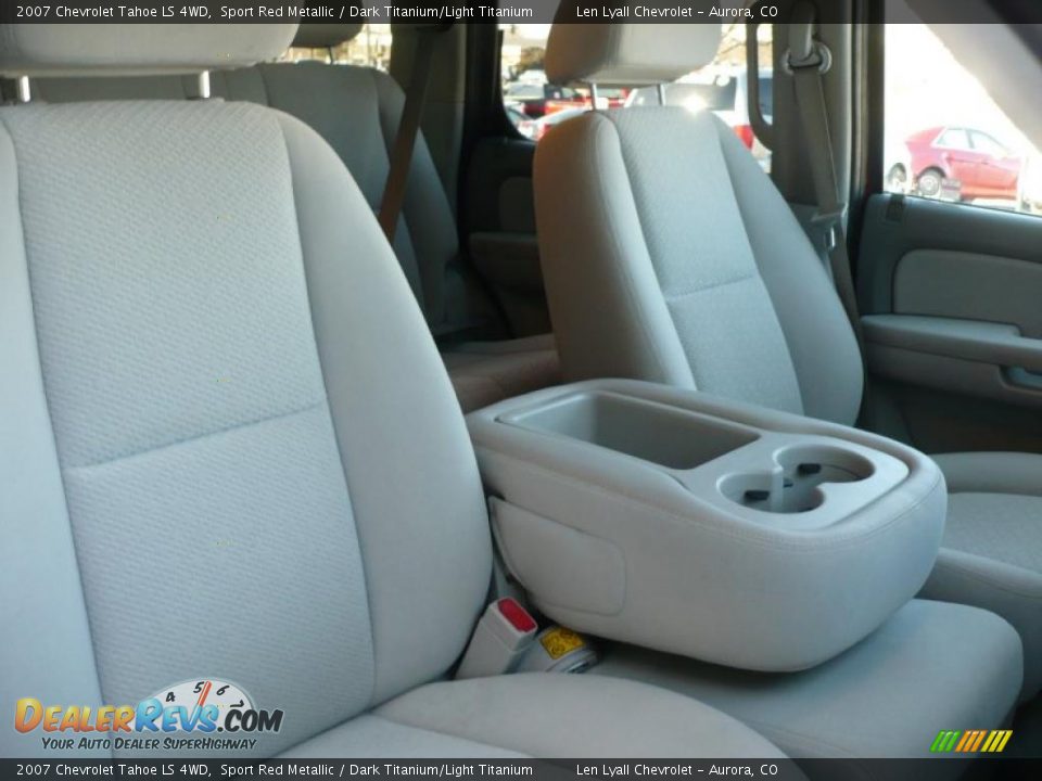 2007 Chevrolet Tahoe LS 4WD Sport Red Metallic / Dark Titanium/Light Titanium Photo #14