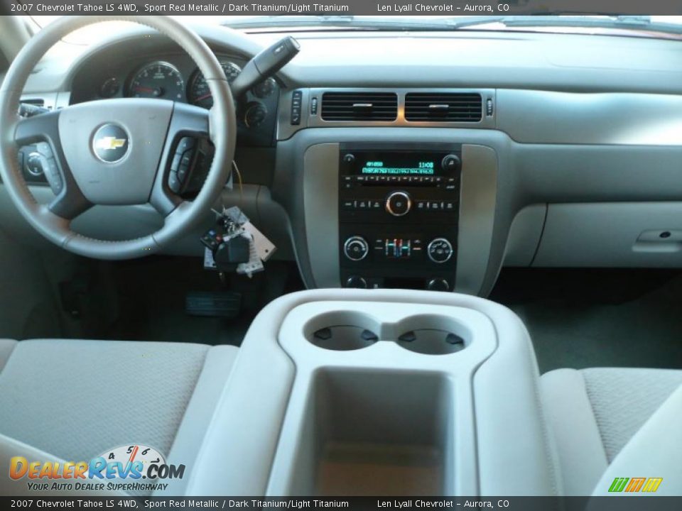2007 Chevrolet Tahoe LS 4WD Sport Red Metallic / Dark Titanium/Light Titanium Photo #16