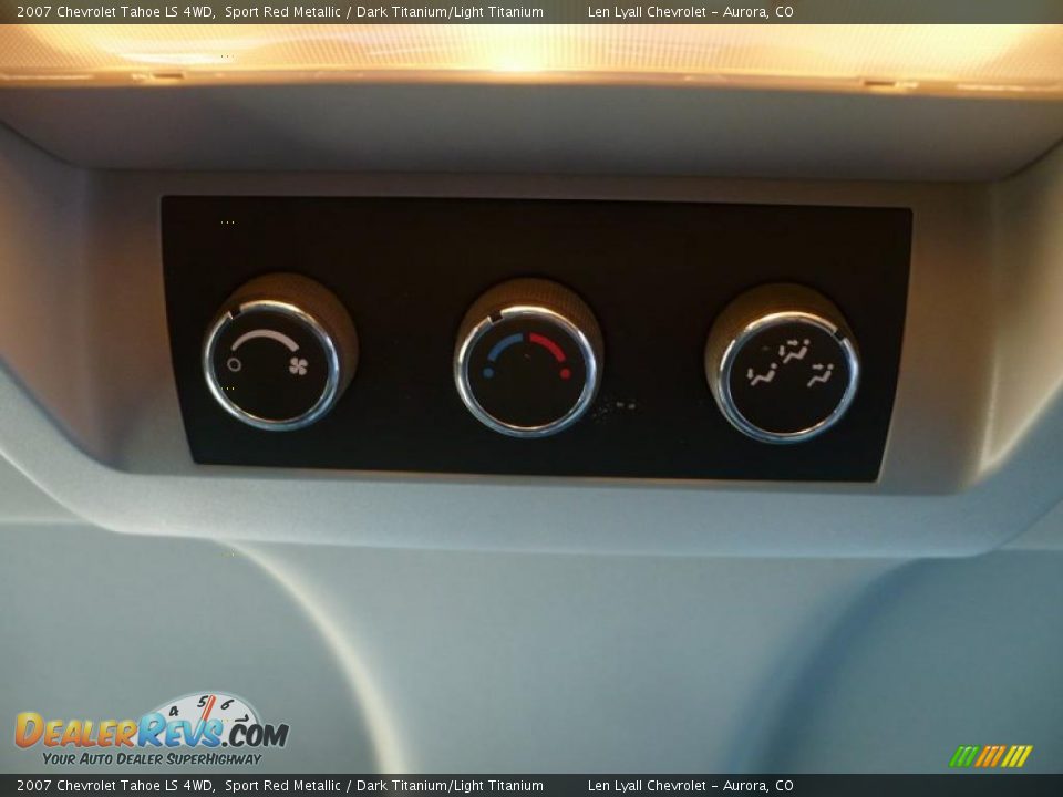 2007 Chevrolet Tahoe LS 4WD Sport Red Metallic / Dark Titanium/Light Titanium Photo #18