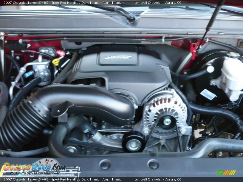 2007 Chevrolet Tahoe LS 4WD Sport Red Metallic / Dark Titanium/Light Titanium Photo #19
