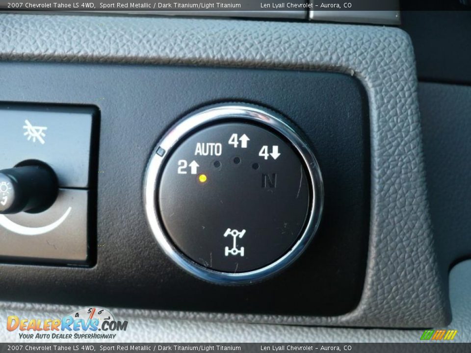 2007 Chevrolet Tahoe LS 4WD Sport Red Metallic / Dark Titanium/Light Titanium Photo #23