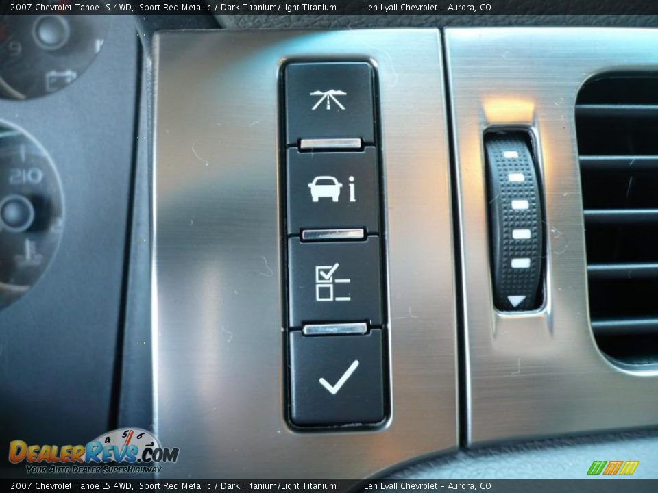 2007 Chevrolet Tahoe LS 4WD Sport Red Metallic / Dark Titanium/Light Titanium Photo #27