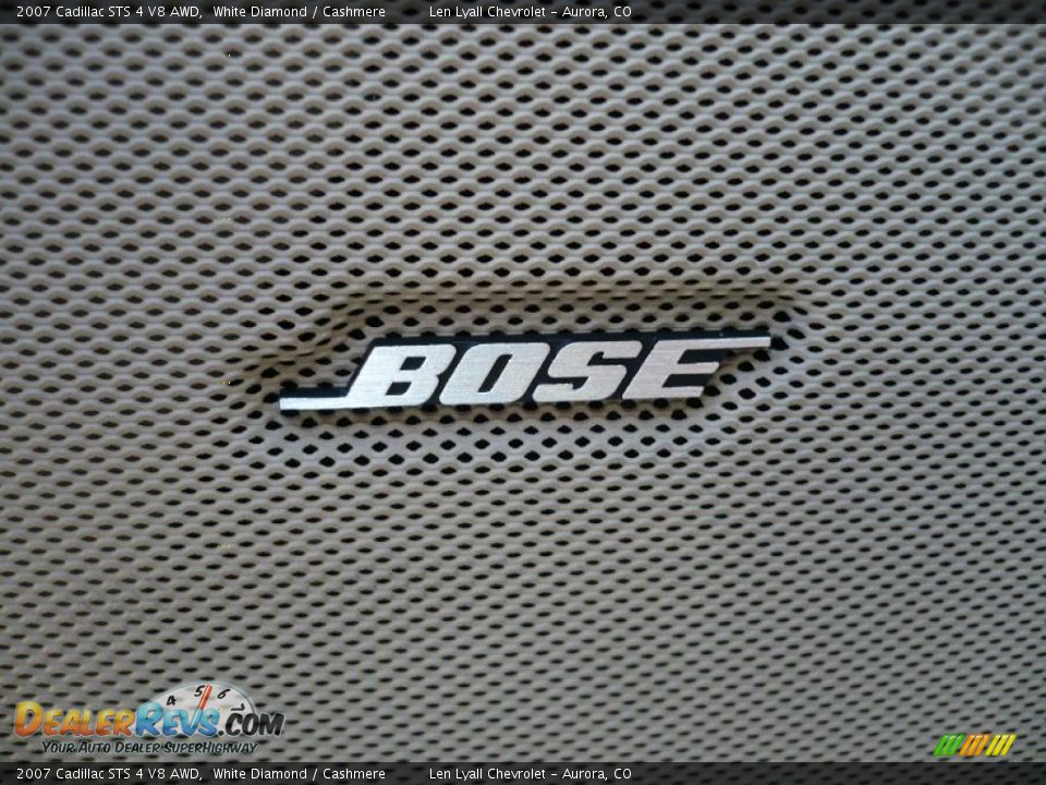 2007 Cadillac STS 4 V8 AWD White Diamond / Cashmere Photo #9