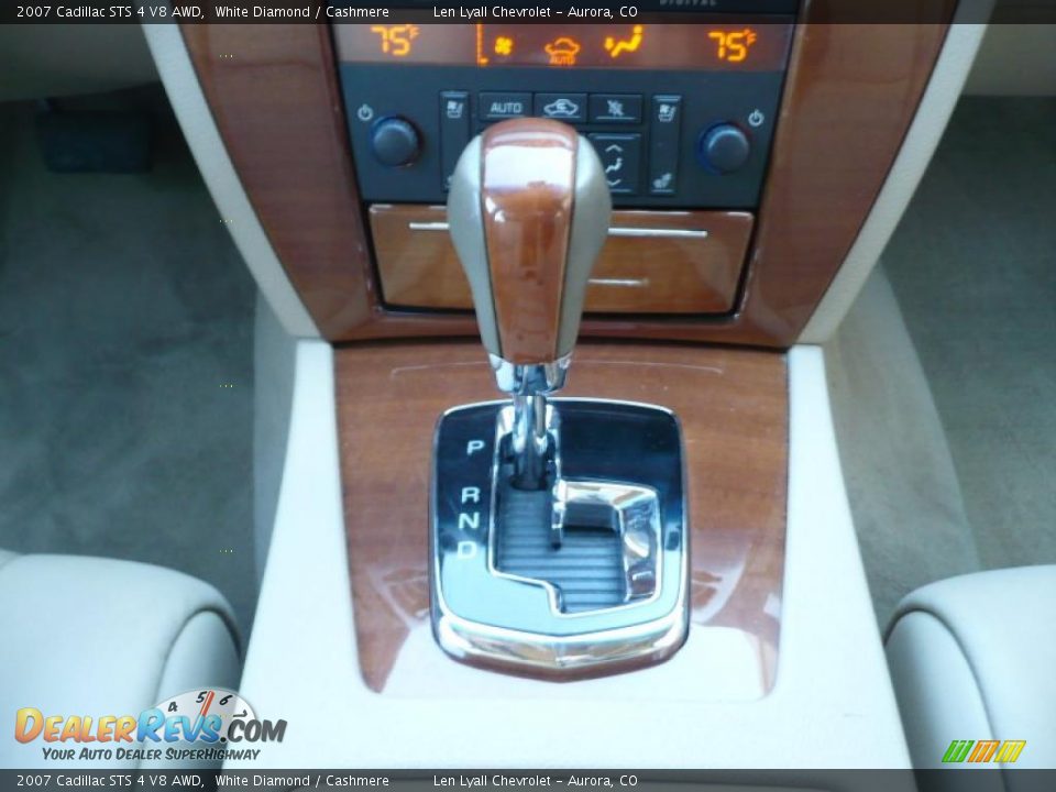 2007 Cadillac STS 4 V8 AWD White Diamond / Cashmere Photo #18