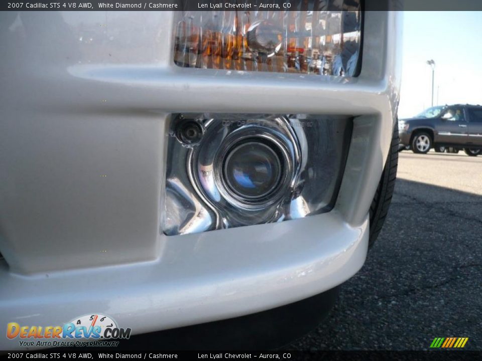 2007 Cadillac STS 4 V8 AWD White Diamond / Cashmere Photo #21