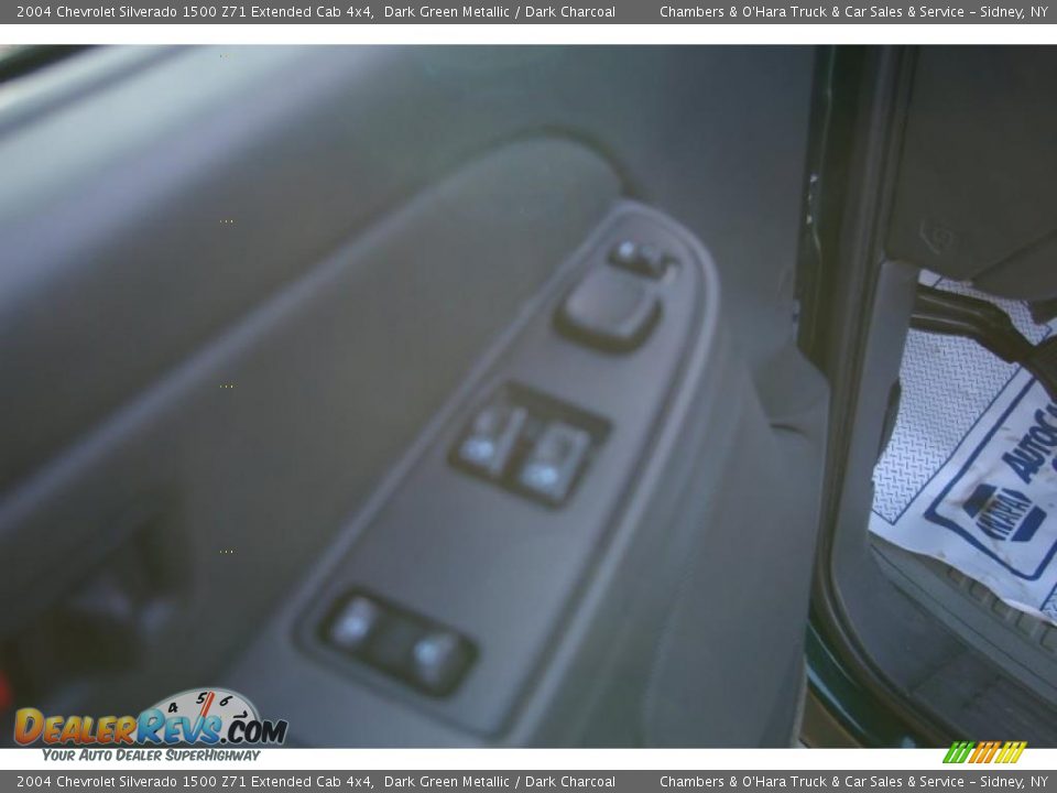 2004 Chevrolet Silverado 1500 Z71 Extended Cab 4x4 Dark Green Metallic / Dark Charcoal Photo #4