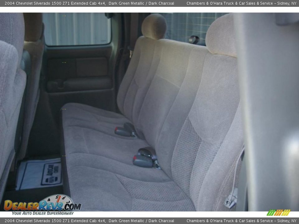 2004 Chevrolet Silverado 1500 Z71 Extended Cab 4x4 Dark Green Metallic / Dark Charcoal Photo #5