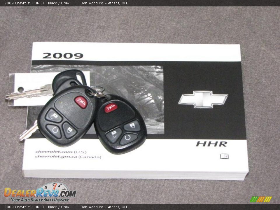 2009 Chevrolet HHR LT Black / Gray Photo #20