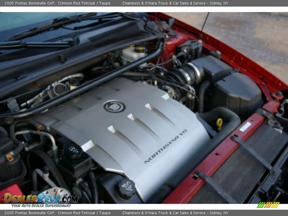 2005 Pontiac Bonneville GXP Crimson Red Tintcoat / Taupe Photo #20