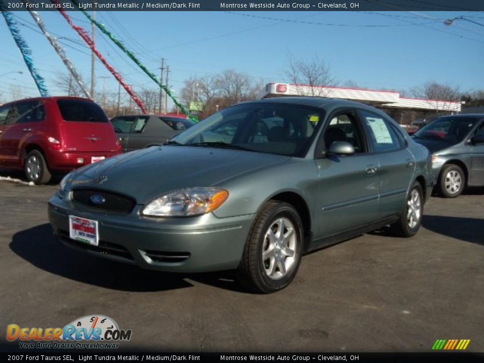 2007 Ford Taurus SEL Light Tundra Metallic / Medium/Dark Flint Photo #1