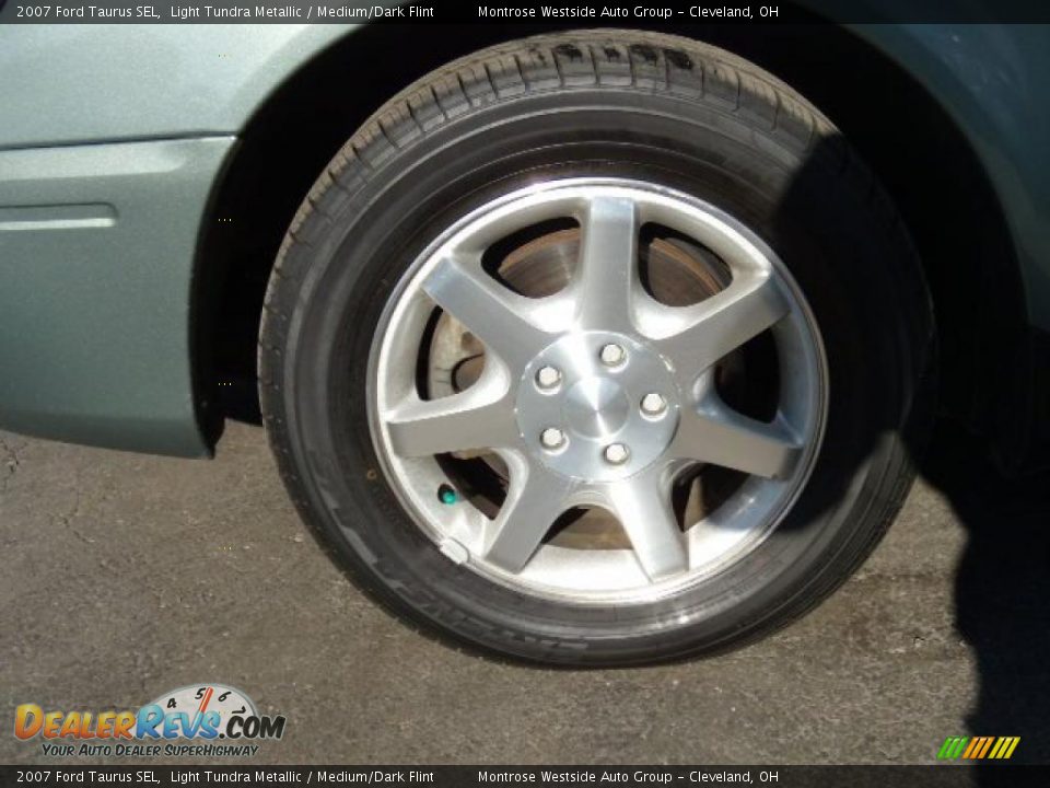 2007 Ford Taurus SEL Light Tundra Metallic / Medium/Dark Flint Photo #24