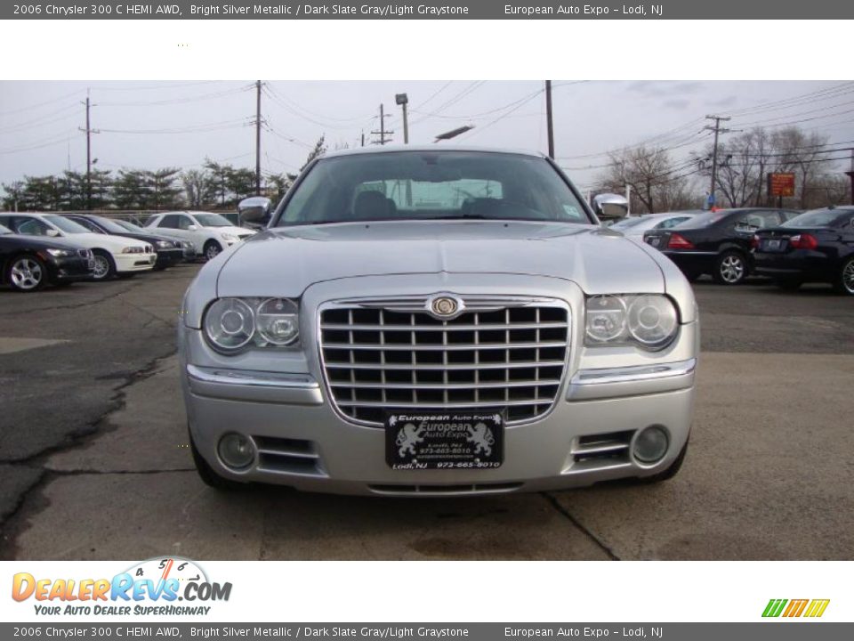 2006 Chrysler 300 C HEMI AWD Bright Silver Metallic / Dark Slate Gray/Light Graystone Photo #3