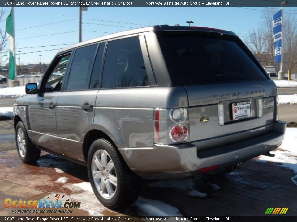 2007 Land Rover Range Rover HSE Stornoway Grey Metallic / Charcoal Photo #3