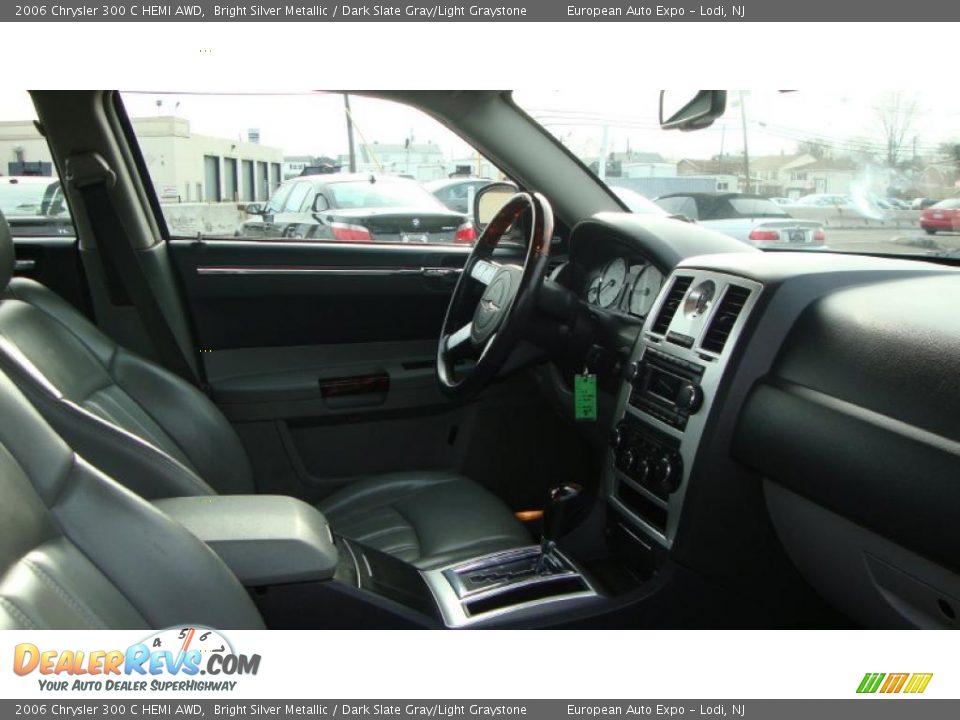 2006 Chrysler 300 C HEMI AWD Bright Silver Metallic / Dark Slate Gray/Light Graystone Photo #5