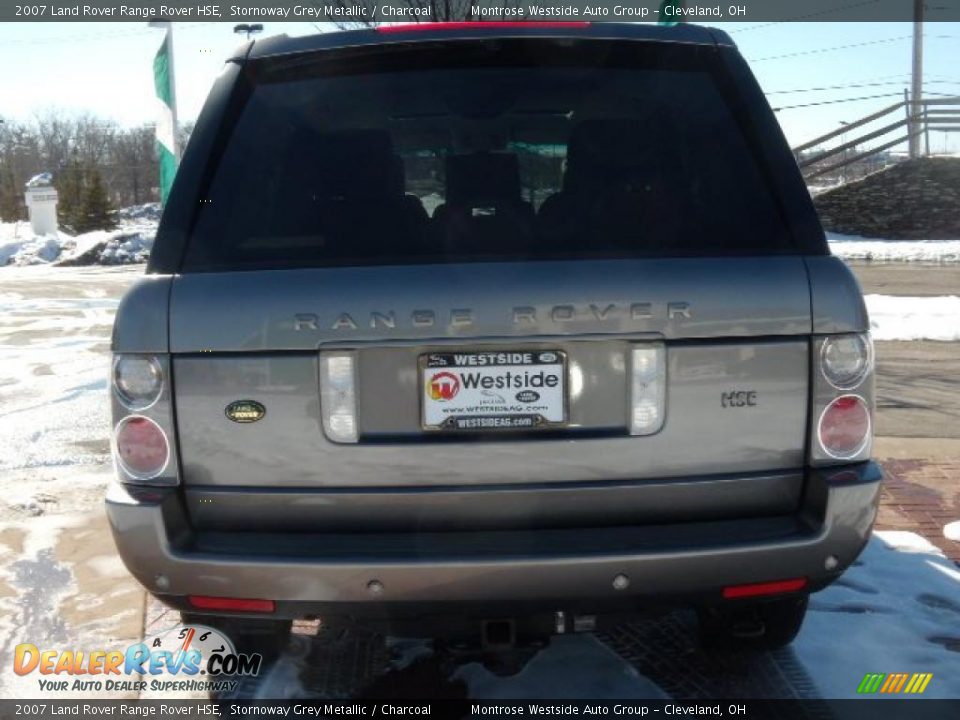 2007 Land Rover Range Rover HSE Stornoway Grey Metallic / Charcoal Photo #4