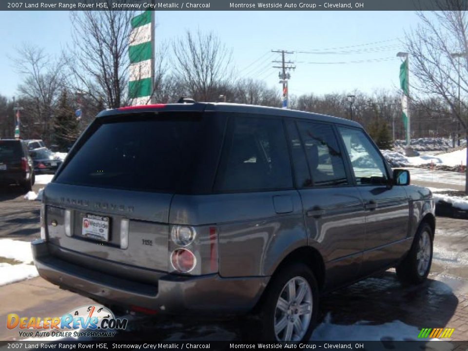 2007 Land Rover Range Rover HSE Stornoway Grey Metallic / Charcoal Photo #5