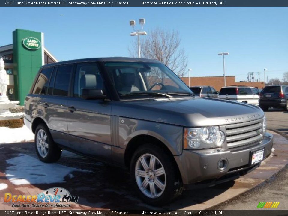 2007 Land Rover Range Rover HSE Stornoway Grey Metallic / Charcoal Photo #7