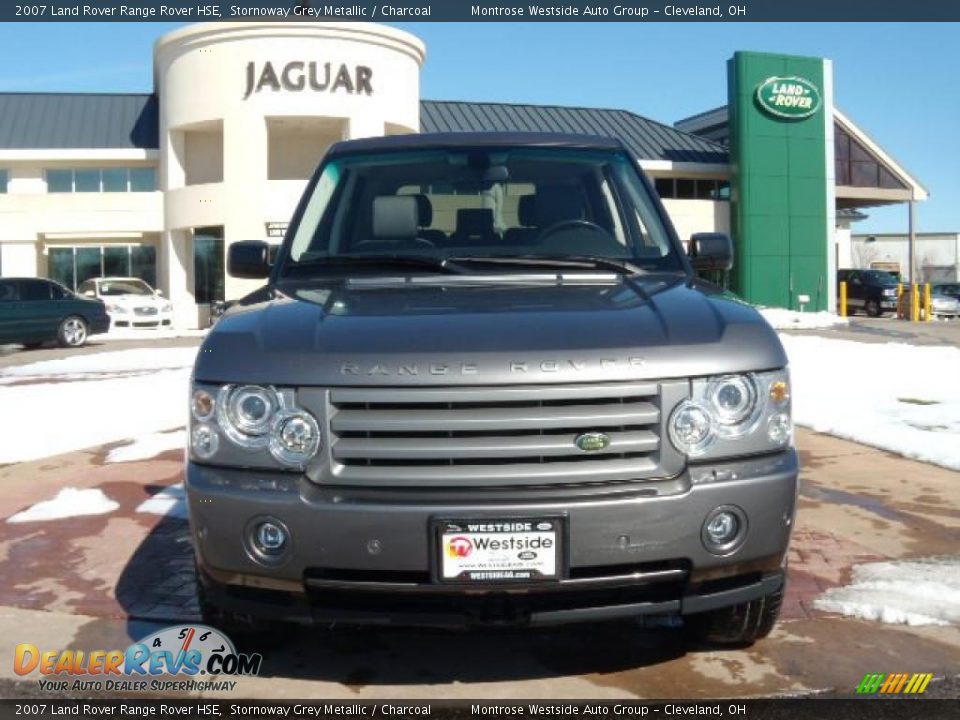 2007 Land Rover Range Rover HSE Stornoway Grey Metallic / Charcoal Photo #8