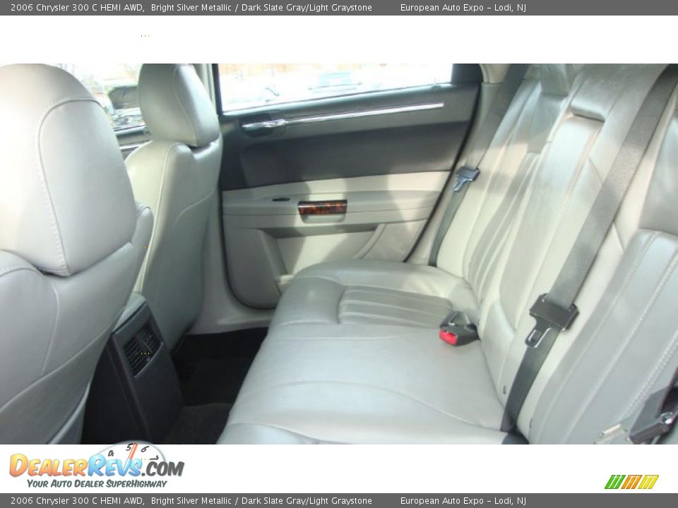 2006 Chrysler 300 C HEMI AWD Bright Silver Metallic / Dark Slate Gray/Light Graystone Photo #14