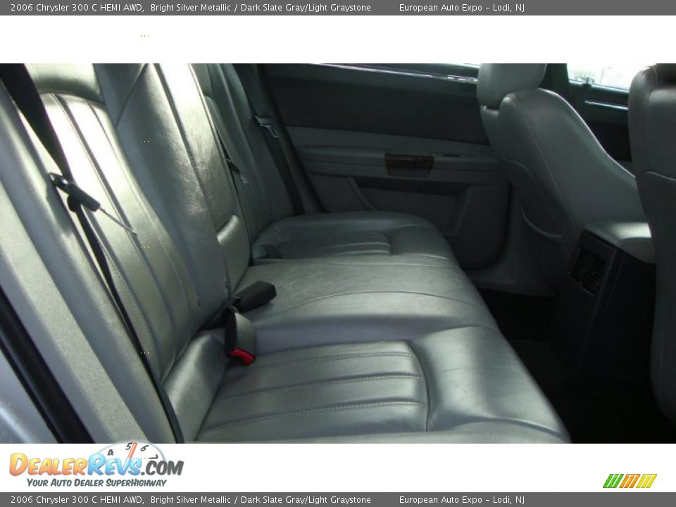 2006 Chrysler 300 C HEMI AWD Bright Silver Metallic / Dark Slate Gray/Light Graystone Photo #15