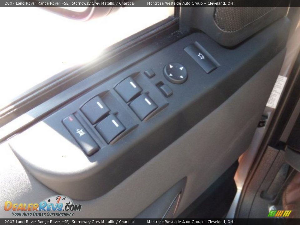 2007 Land Rover Range Rover HSE Stornoway Grey Metallic / Charcoal Photo #19