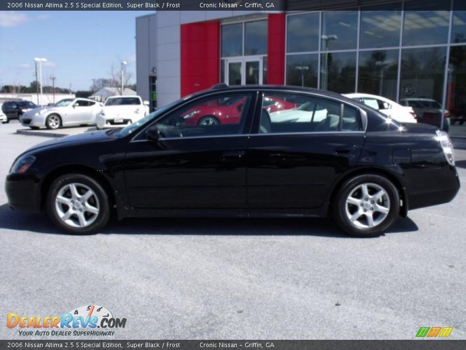 2006 Nissan Altima 2.5 S Special Edition Super Black / Frost Photo #2