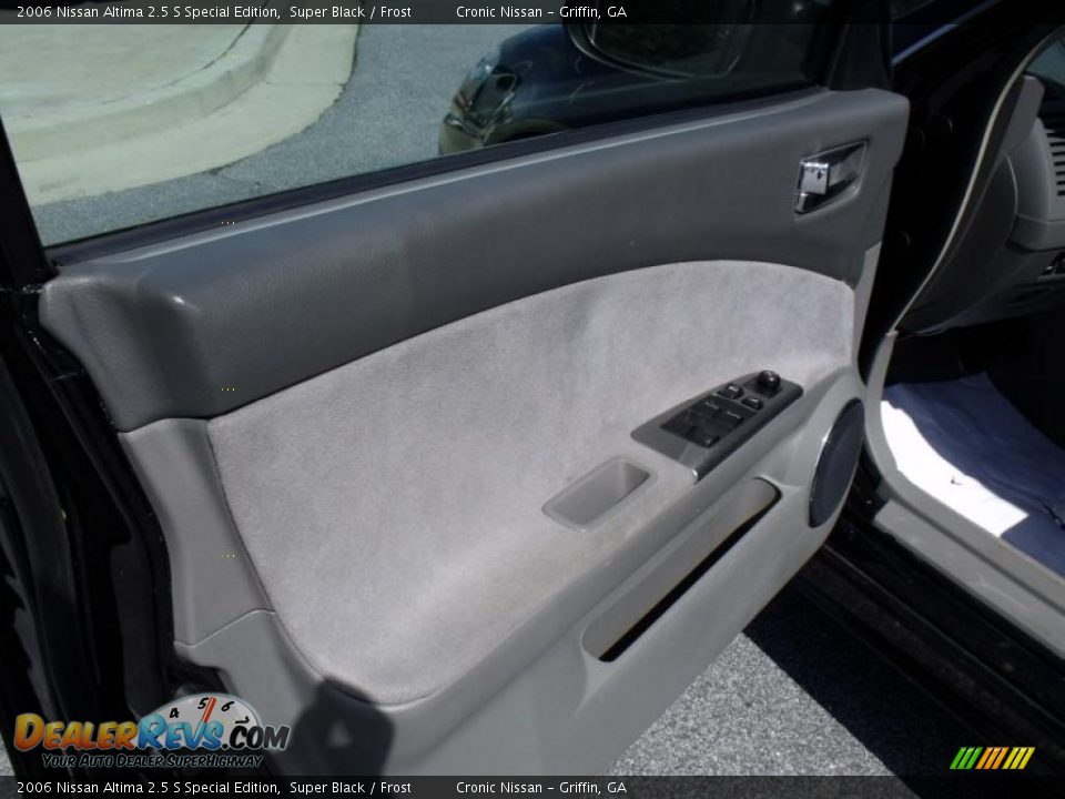 2006 Nissan Altima 2.5 S Special Edition Super Black / Frost Photo #11