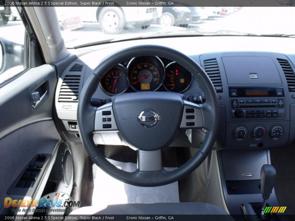 2006 Nissan Altima 2.5 S Special Edition Super Black / Frost Photo #18