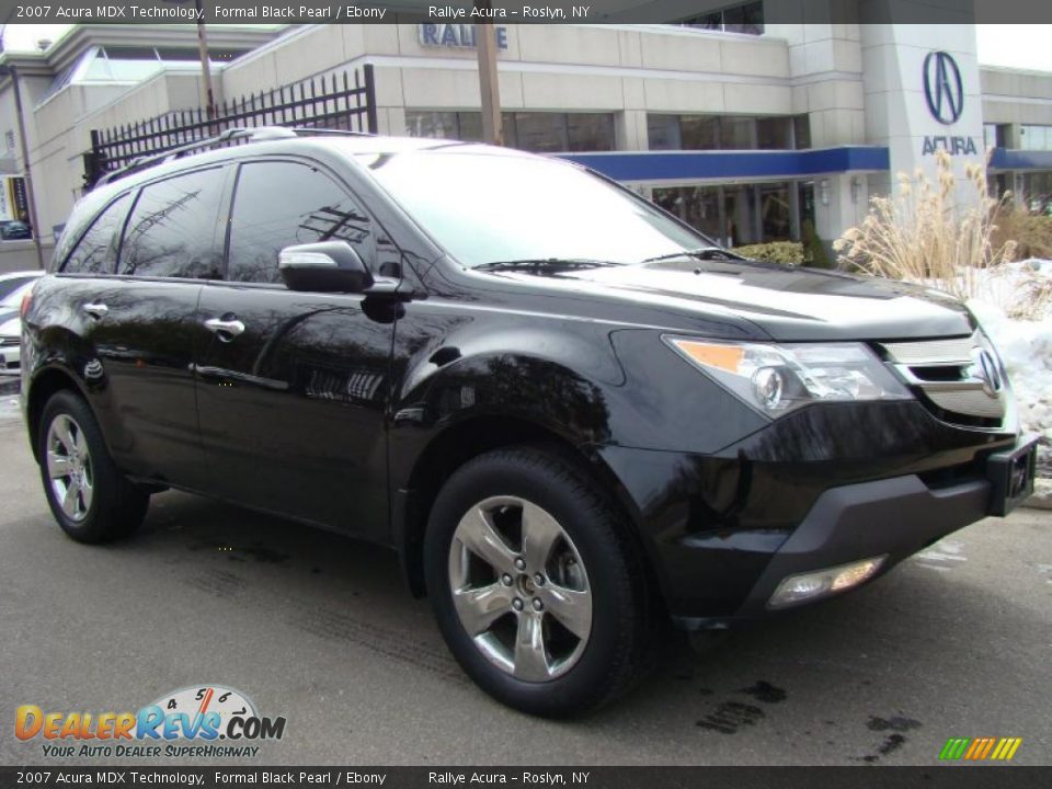 2007 Acura MDX Technology Formal Black Pearl / Ebony Photo #1