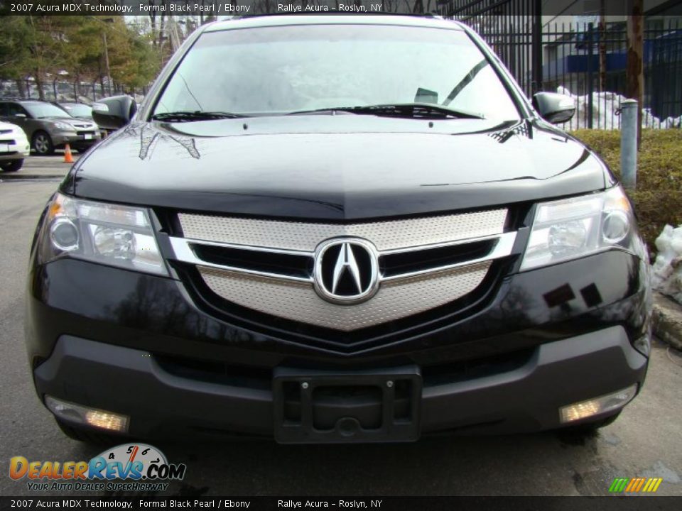 2007 Acura MDX Technology Formal Black Pearl / Ebony Photo #2