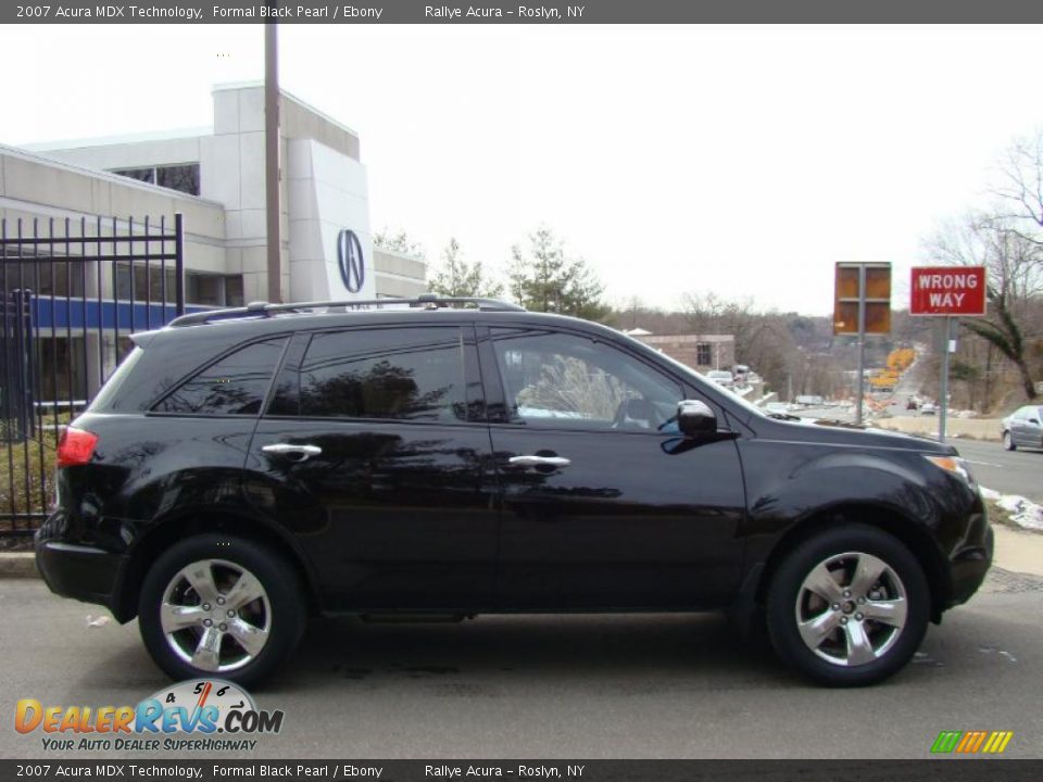 2007 Acura MDX Technology Formal Black Pearl / Ebony Photo #3