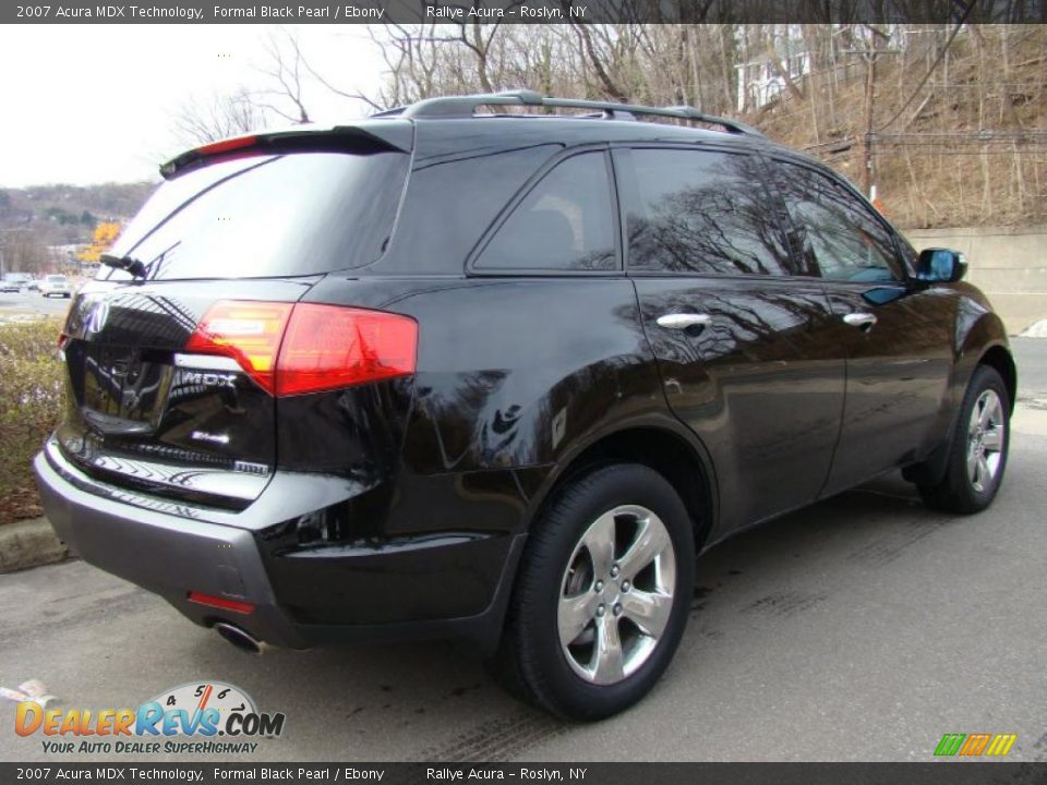 2007 Acura MDX Technology Formal Black Pearl / Ebony Photo #4
