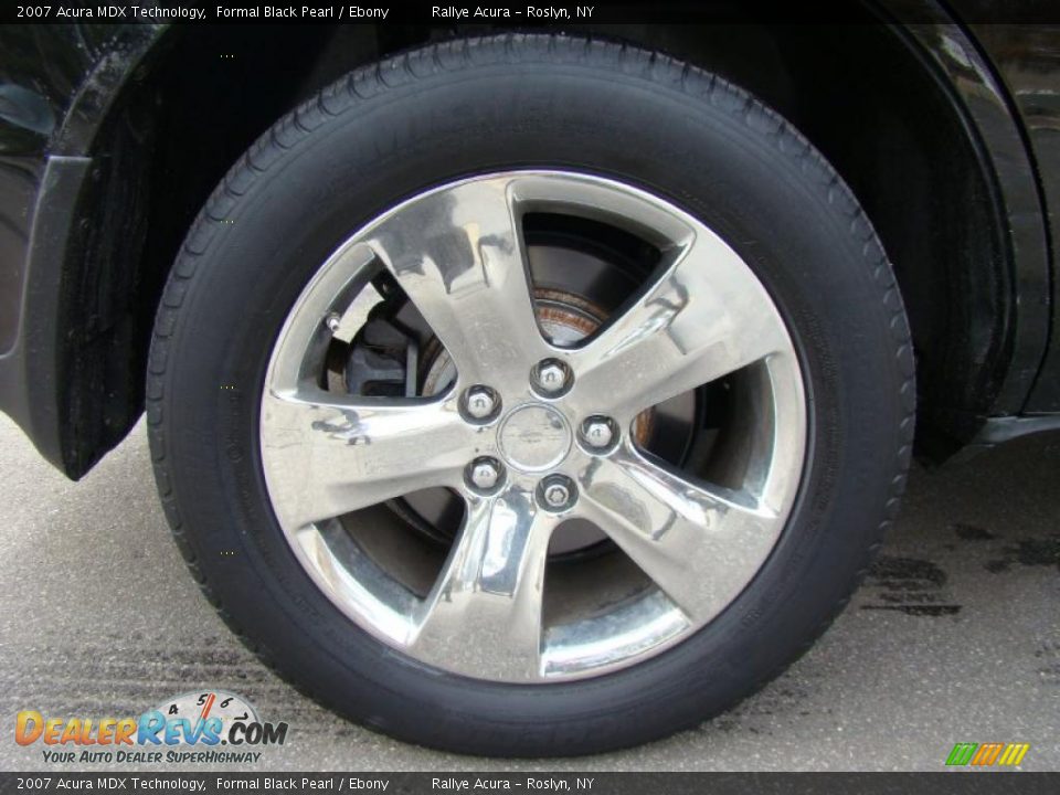 2007 Acura MDX Technology Formal Black Pearl / Ebony Photo #6
