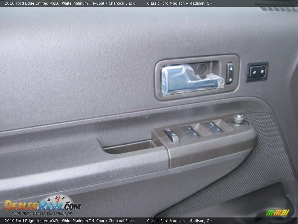 2010 Ford Edge Limited AWD White Platinum Tri-Coat / Charcoal Black Photo #6