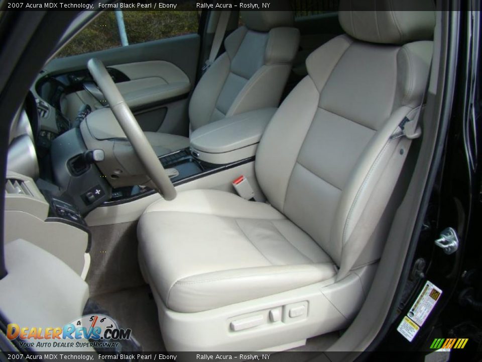 2007 Acura MDX Technology Formal Black Pearl / Ebony Photo #8