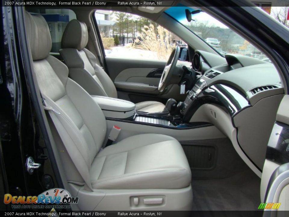 2007 Acura MDX Technology Formal Black Pearl / Ebony Photo #13