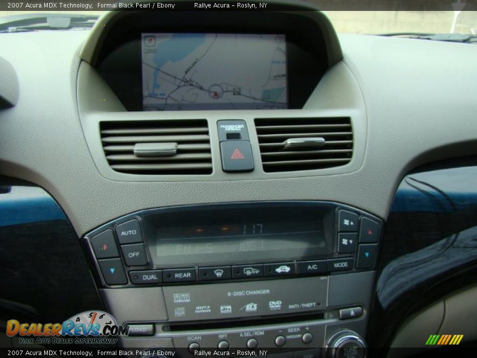 2007 Acura MDX Technology Formal Black Pearl / Ebony Photo #14