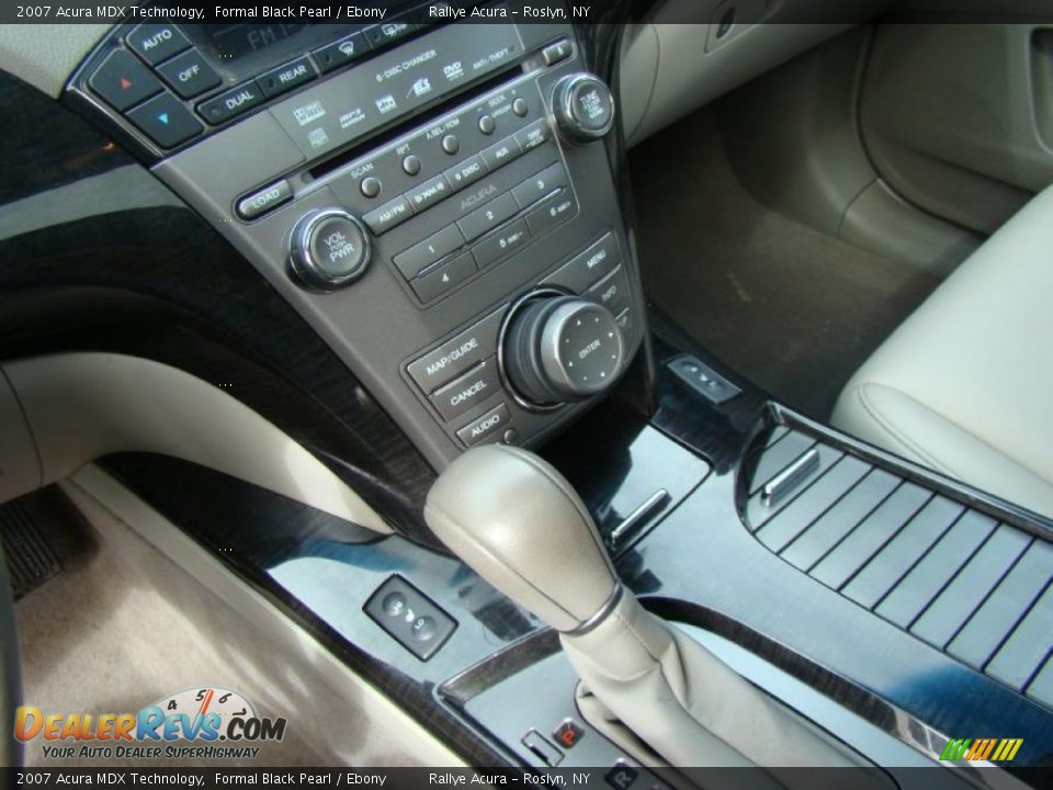 2007 Acura MDX Technology Formal Black Pearl / Ebony Photo #15