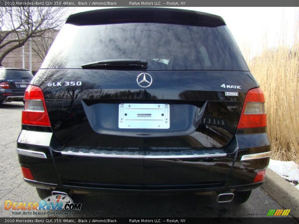 2010 Mercedes-Benz GLK 350 4Matic Black / Almond/Black Photo #5