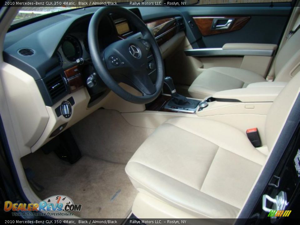 2010 Mercedes-Benz GLK 350 4Matic Black / Almond/Black Photo #10