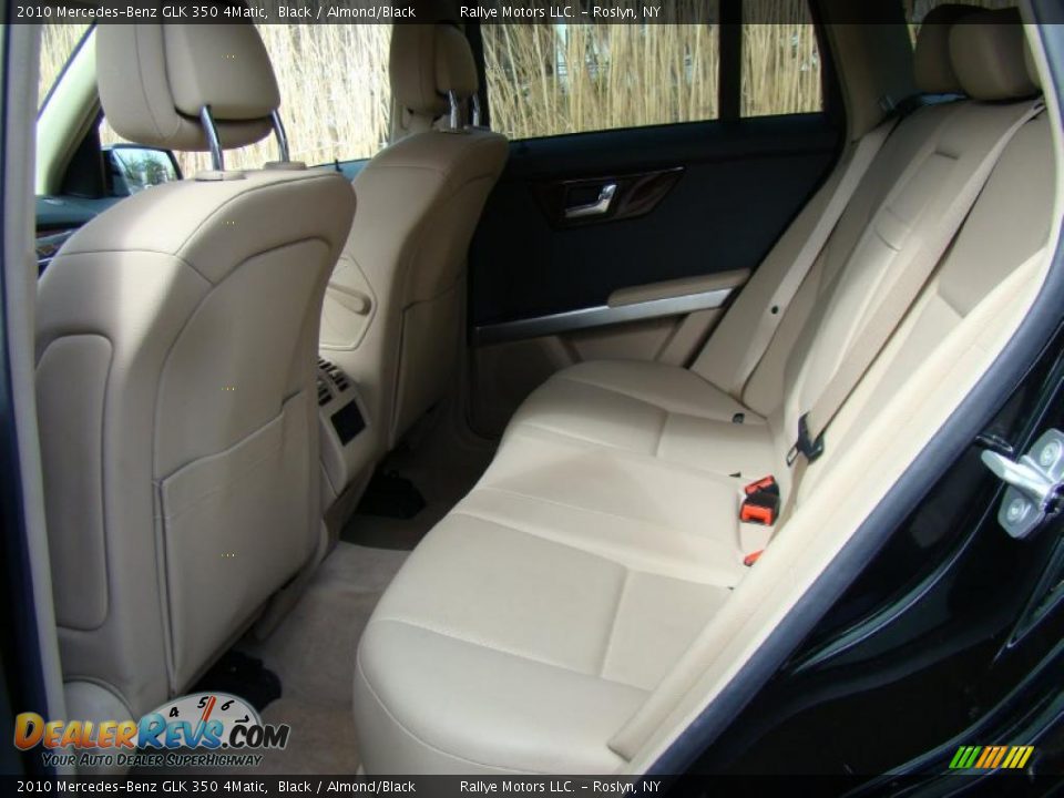 2010 Mercedes-Benz GLK 350 4Matic Black / Almond/Black Photo #12