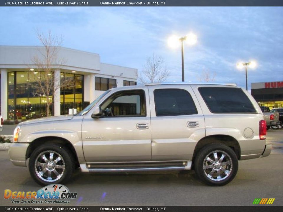 2004 Cadillac Escalade AWD Quicksilver / Shale Photo #1