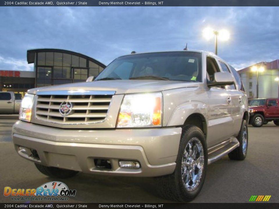 2004 Cadillac Escalade AWD Quicksilver / Shale Photo #2