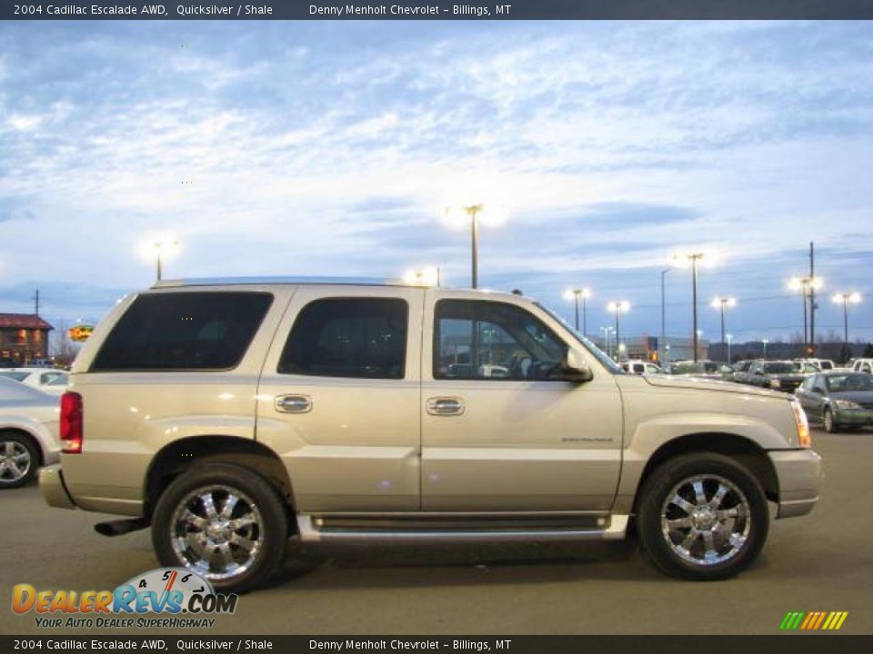 2004 Cadillac Escalade AWD Quicksilver / Shale Photo #4