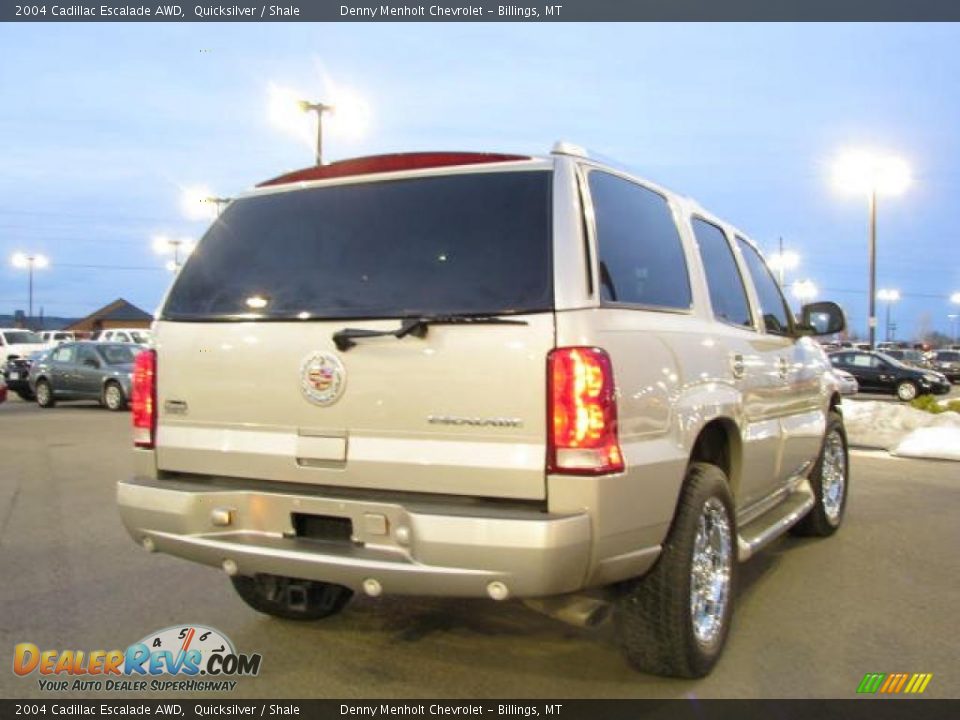 2004 Cadillac Escalade AWD Quicksilver / Shale Photo #5