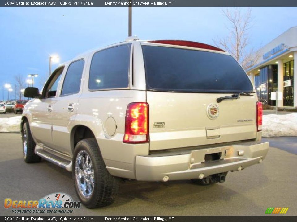 2004 Cadillac Escalade AWD Quicksilver / Shale Photo #6