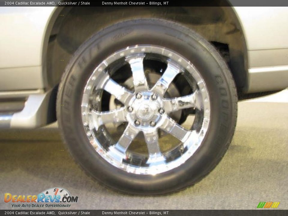 2004 Cadillac Escalade AWD Quicksilver / Shale Photo #7